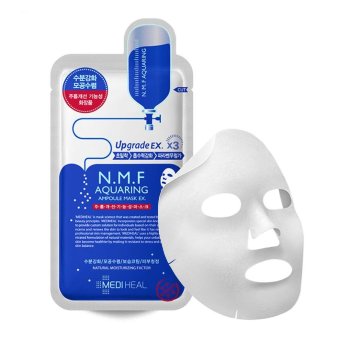 СУПЕР УВЛАЖНЯЮЩАЯ!!!!!  маска для лица MEDIHEAL N.M.F Aquaring Ampoule Mask EX.