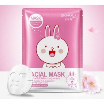 Маска для лица с экстрактом сакуры Bioaqua Friend Facial Mask
