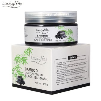 Черная маска из бамбука Lucky Fine Bamboo Black  Mask,100гр