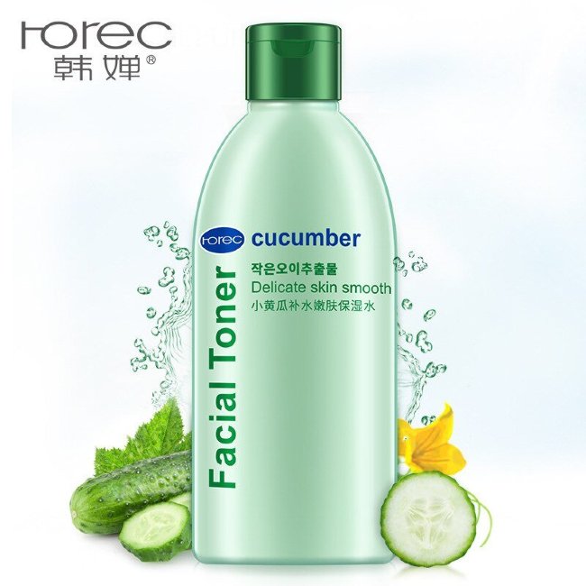 Тонер для лица Rorec Facial Toner Cucumber с экстрактом огурца,120мл