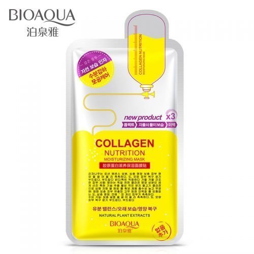 Маска коллагеновая BIOAQUA Collagen Nutrition Moisturizing Mask ,30г