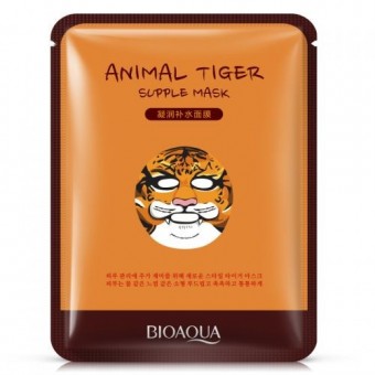 Bio  Маска  для лица Тигр питательная  Animal Tiger Mask (30г)